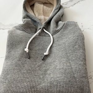 Mens Sherpa lined Hoodie